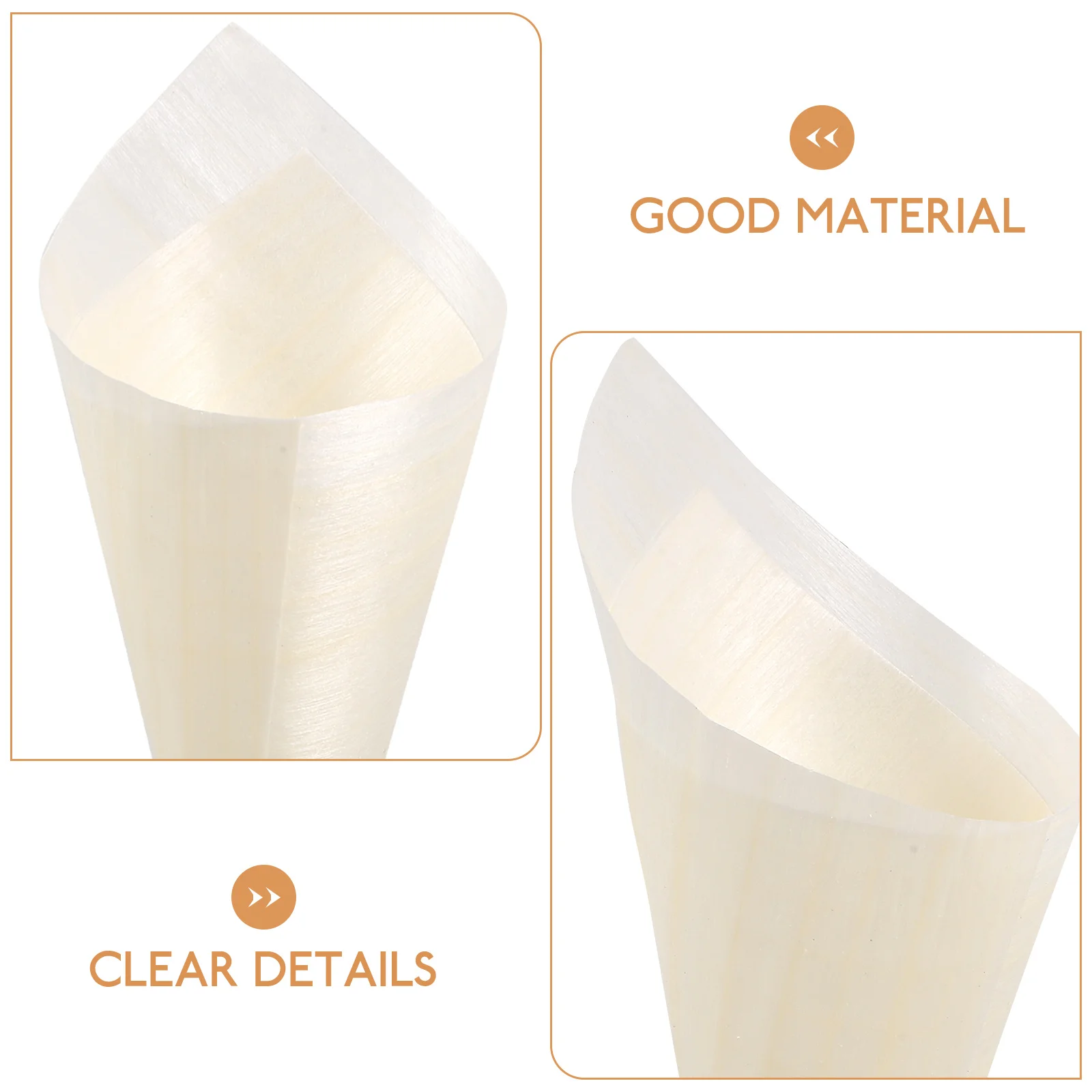 

1 set Ice Cream Cones 125mm Wood DIY Hand Roll Sets with Fruit Picks for Parties Tropical Decorations Charcuterie Supplies