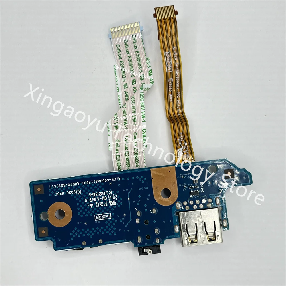 Original For HP ProBook x360 11 G5 Switch Button Audio Headset USB Board  L84410-001  6050A3112901-AUDIO-A01 100% Tested OK