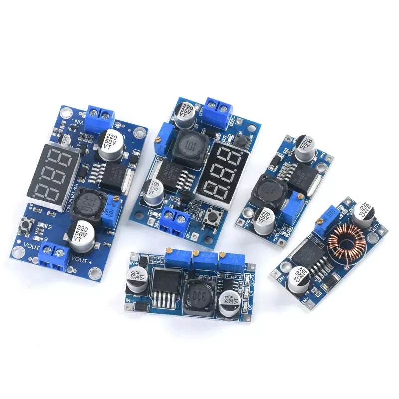 LM2596 LM2596S ADJ Power Supply Module DC-DC Step-down Power Supply Regulator Module 3A Voltage Regulator 24V 12V 5V 3V