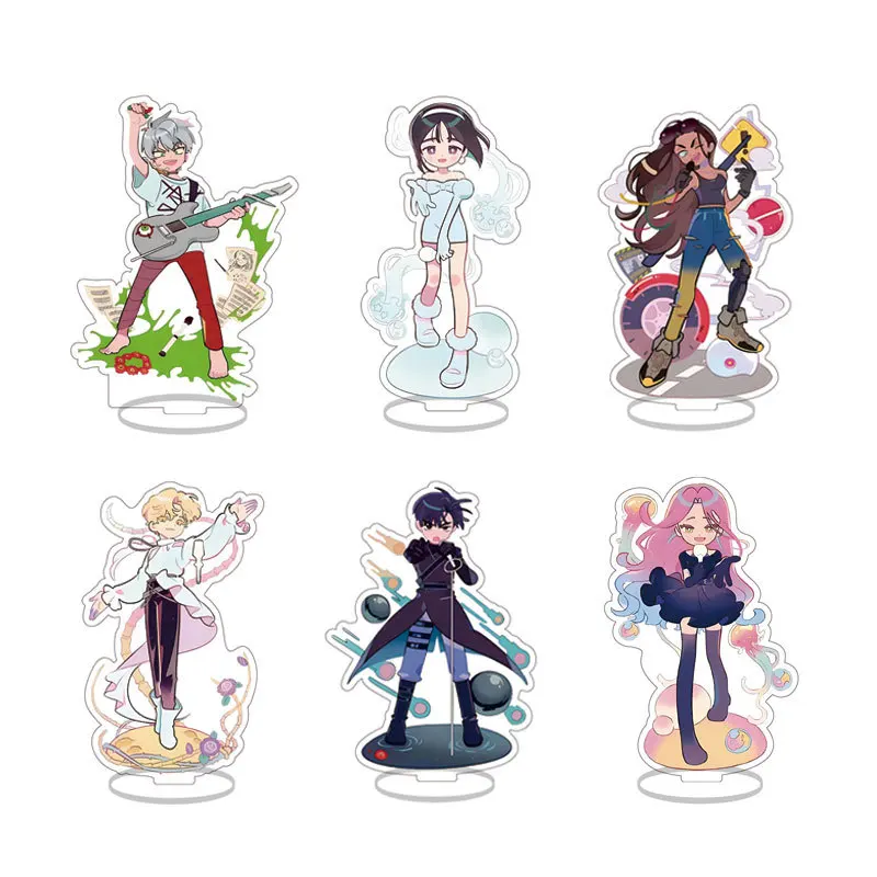 

Alien Stage New Style Standee Couple Gift Acrylic Stand Model Plate Decoration Originality Desk Figure Display Cute Collection