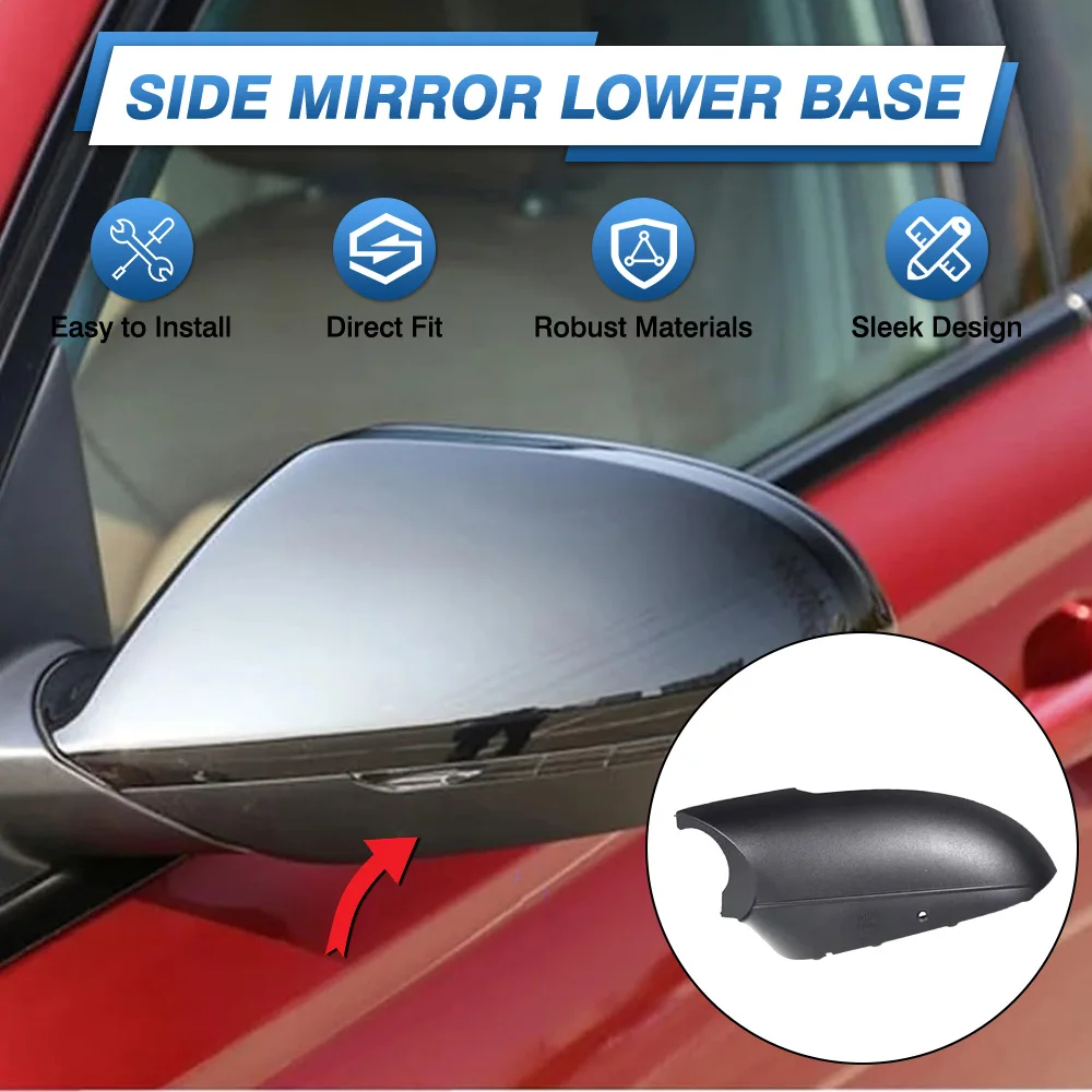

Car Side Mirror Bottom Lower Holder Lower Case for Audi A6 C7 2012 2013 2014 2015 2016 2017 2018 Rearview Mirror Lower Holder