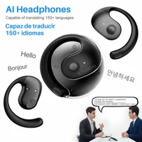 Choice HYUNDAI HY-T26 PRO AI Auriculares de traducción Auriculares en tiempo real Bluetooth 5.4 Más de 100 idiomas para viajes Aprendizaje de negocios