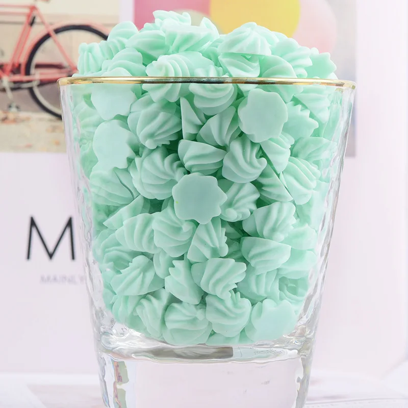 100pcs/Tasche Simulation Macaron Decor Telefon Fall Dekoration Für Scrapbooking Kawaii Harz Candy Dekoration Handwerk Verzierungen – Detail 10