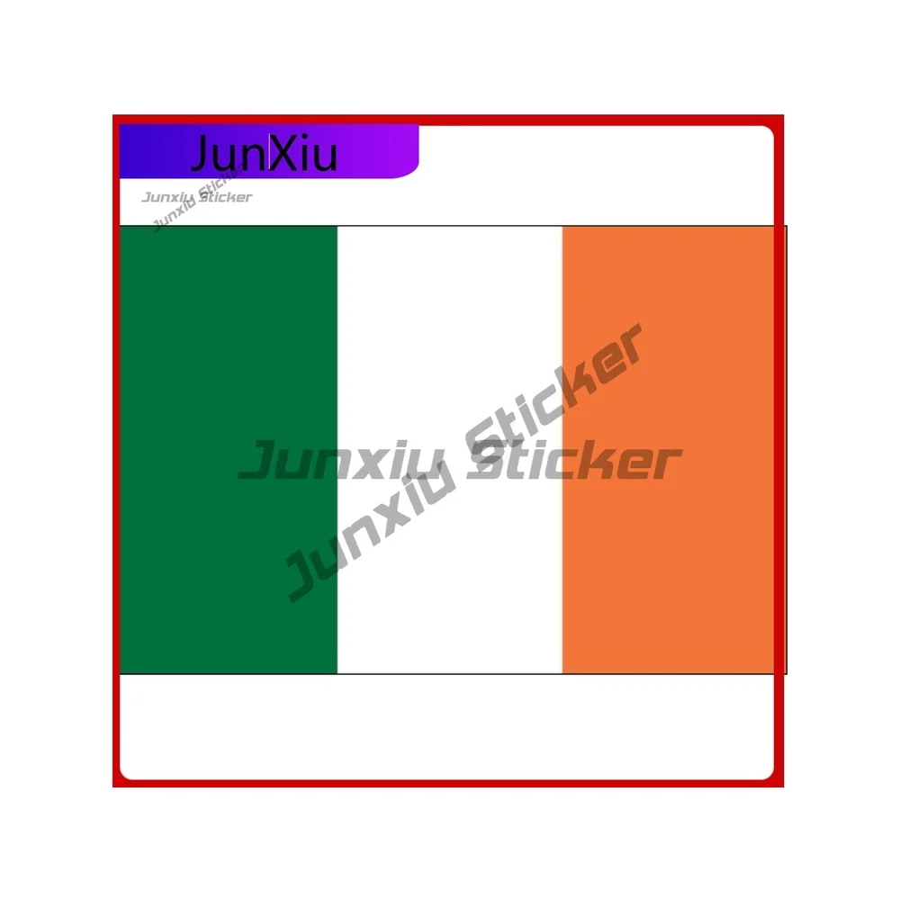 

Awesome Vinyl Stickers Flag Eire Ireland Irish Republic Dublin car window bumper windshield Cover scratches Exterior Decor