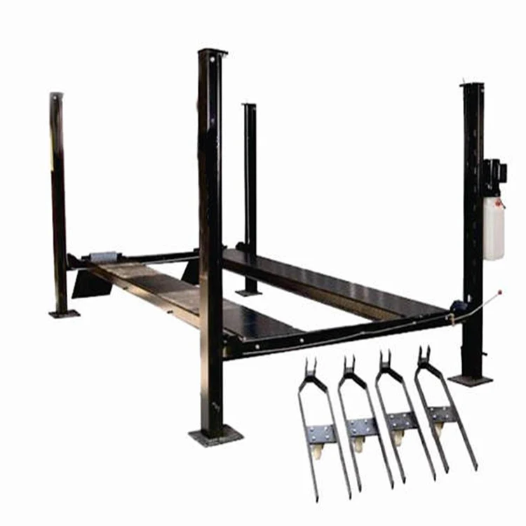 

High Quality Movable Auto Mobile Lift Portable 3T 4T Lift Four Post Hydraulic Parking Car Lift for Home Garage