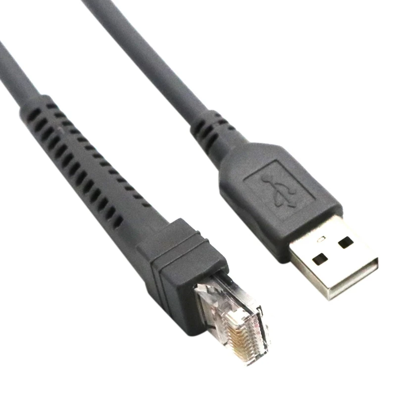 B76B 5X Scanner Data Cable USB Port for Symbol LS2208 LS4208 DS9208 Barcode Scanner