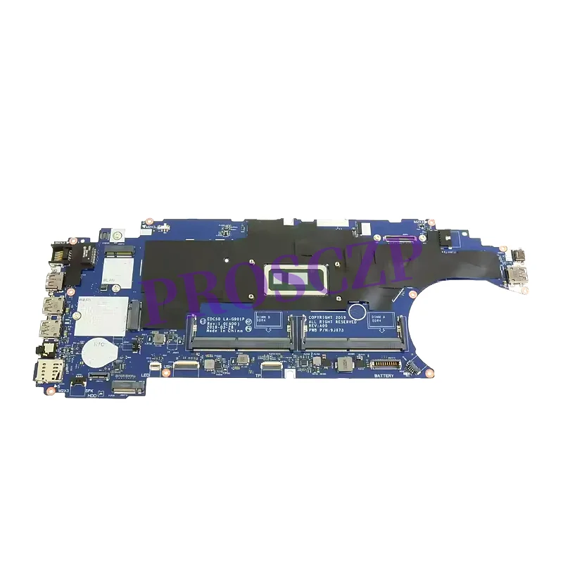 

EDC50 LA-G901P 0J16NW 0F9GJ4 для материнской платы DELL Latitude 5500 0J1D6N CN-0TW56W I5-8365U, встроенный процессор