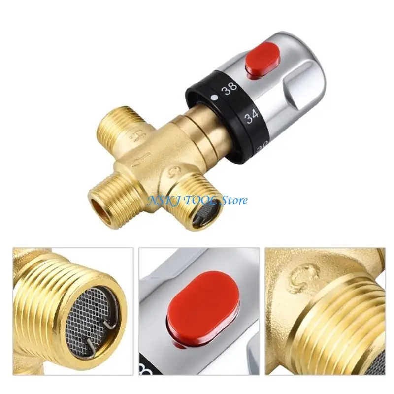 

L8RC Thread Thermostatic Valves Temperature Control for Home Plumbing Systems