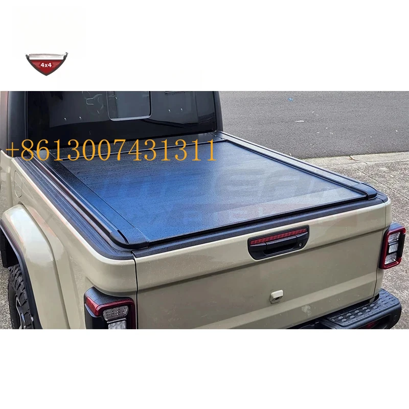 FactoryAuto Roller Shutter Lid Pickup Truck Retractable Tonneau Cover  Gladiator 2019-2022