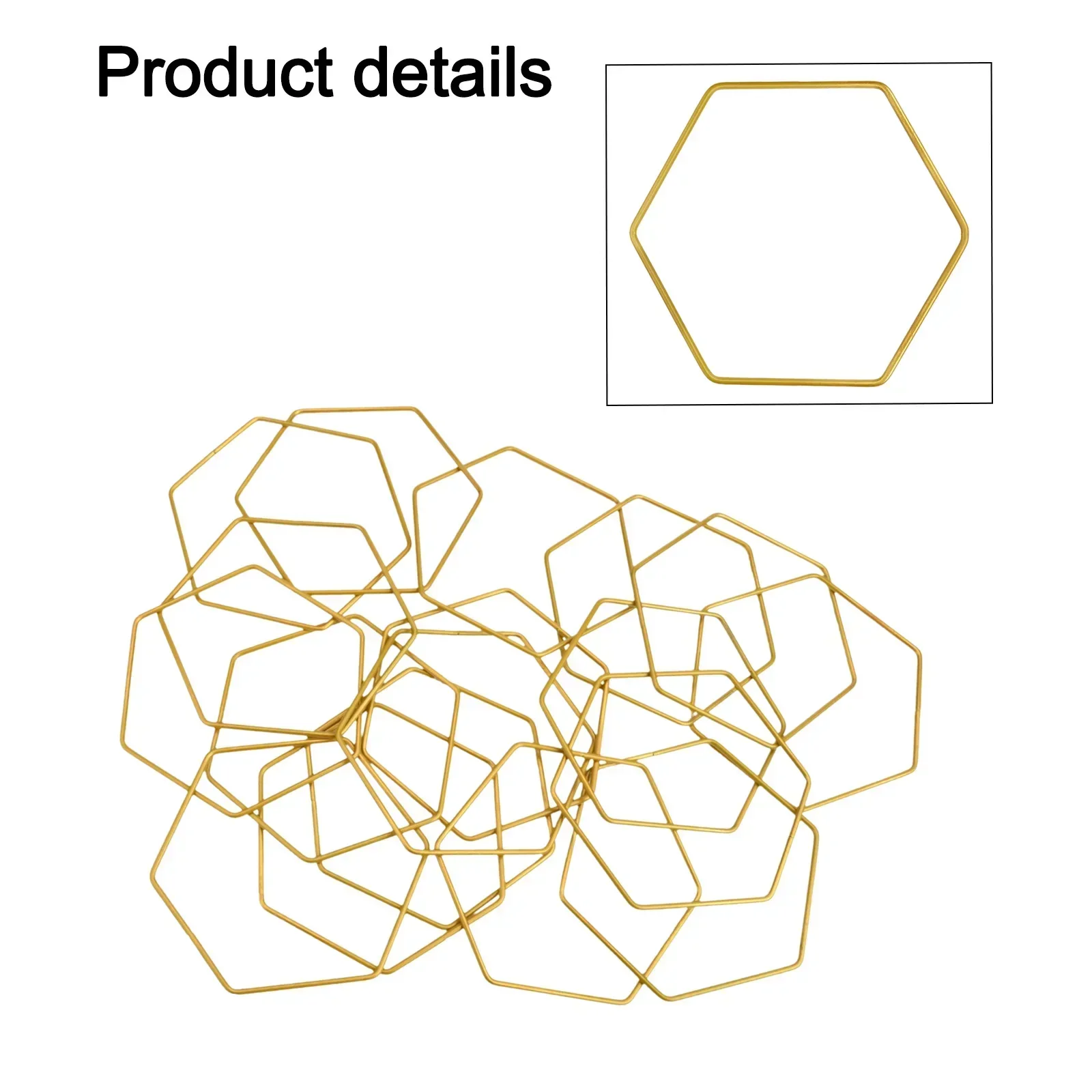 

Customizable Garden Setup Climbing Plant Stand Indoor Plant Display Modern Hexagonal Trellis Design Metal Trellis Construction