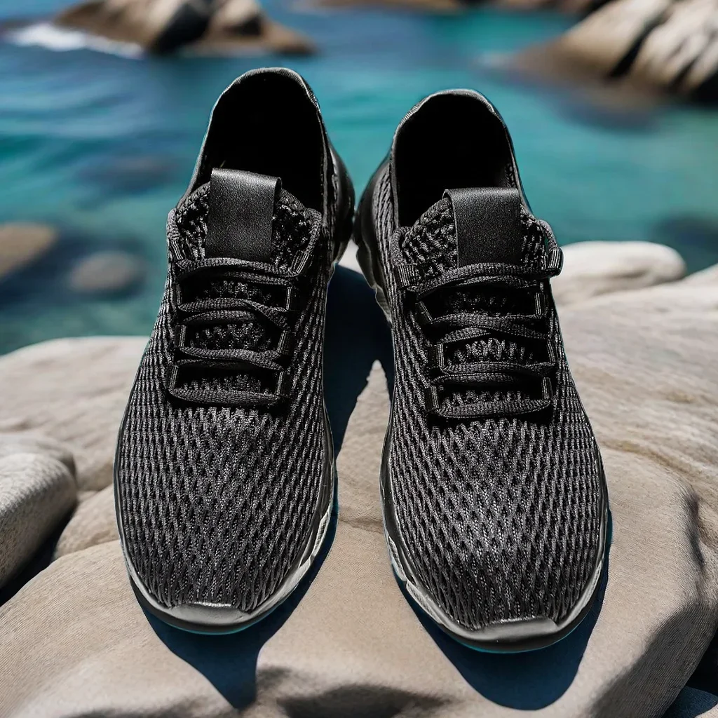 

Men Sports Running Jogging Shoes Casual Sneakers Outdoor Breathable Mesh Light Shock-absorption Tennis