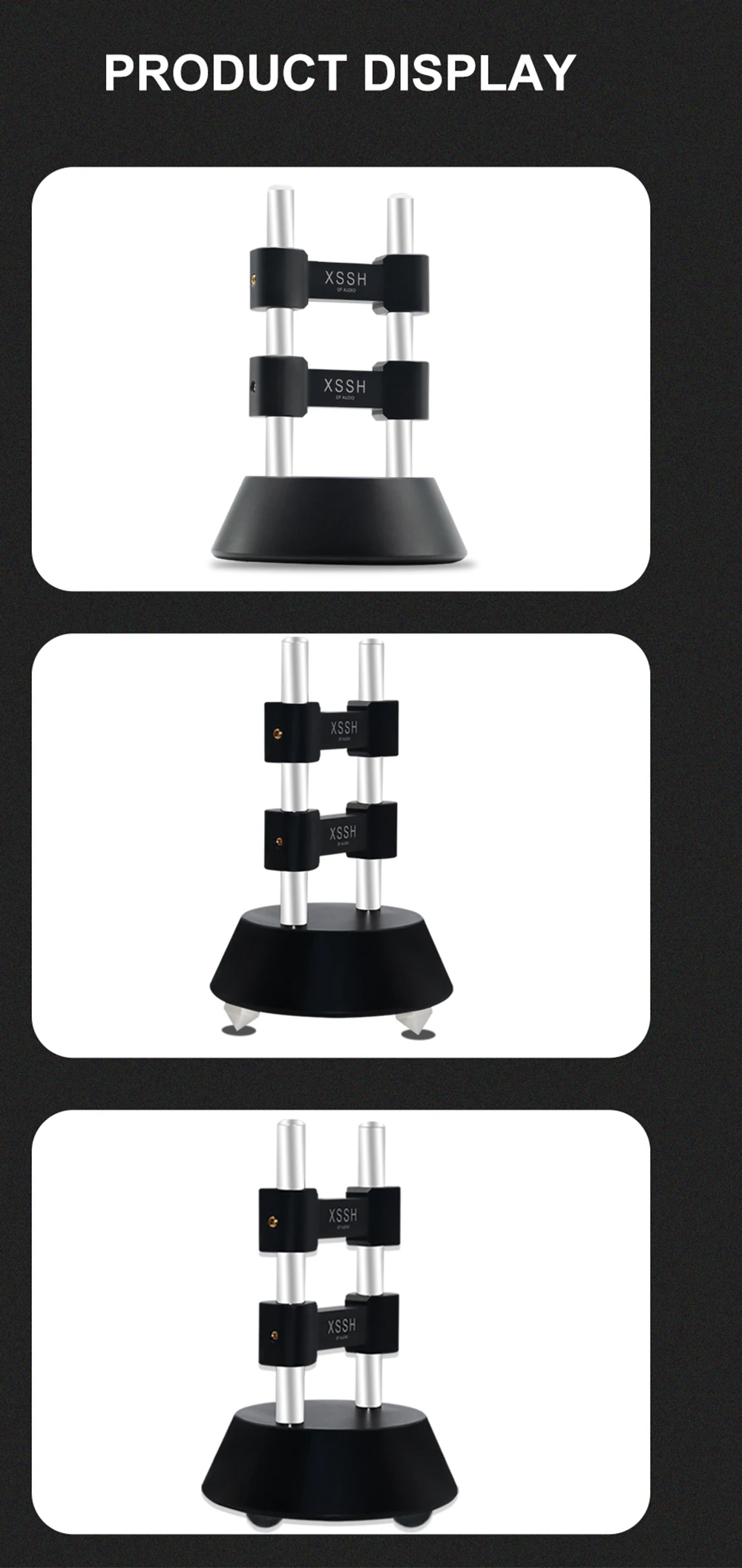 Stahl REF Kabel Aluminium Legierung HIFI Linie Rack XSSH Audio Audiophile Hebe Draht Besaitung Ausrüstung Kabel Tablett Organizer Stehen – Detail 9