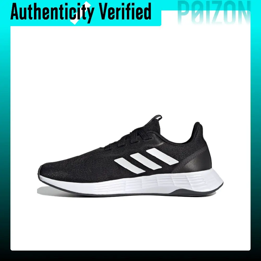 Adidas Qt Racer Sport Running Shoes Women's Low-top Black/White FY5680
