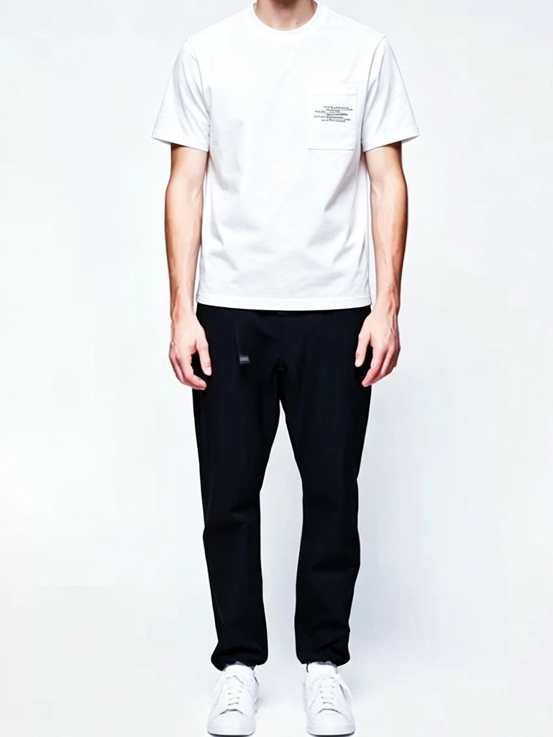Pure Cotton Short Sleeve T-Shirt Loose Fit White Mountaineering Heavyweight White Unisex Vintage Style Non-fading Summer Top