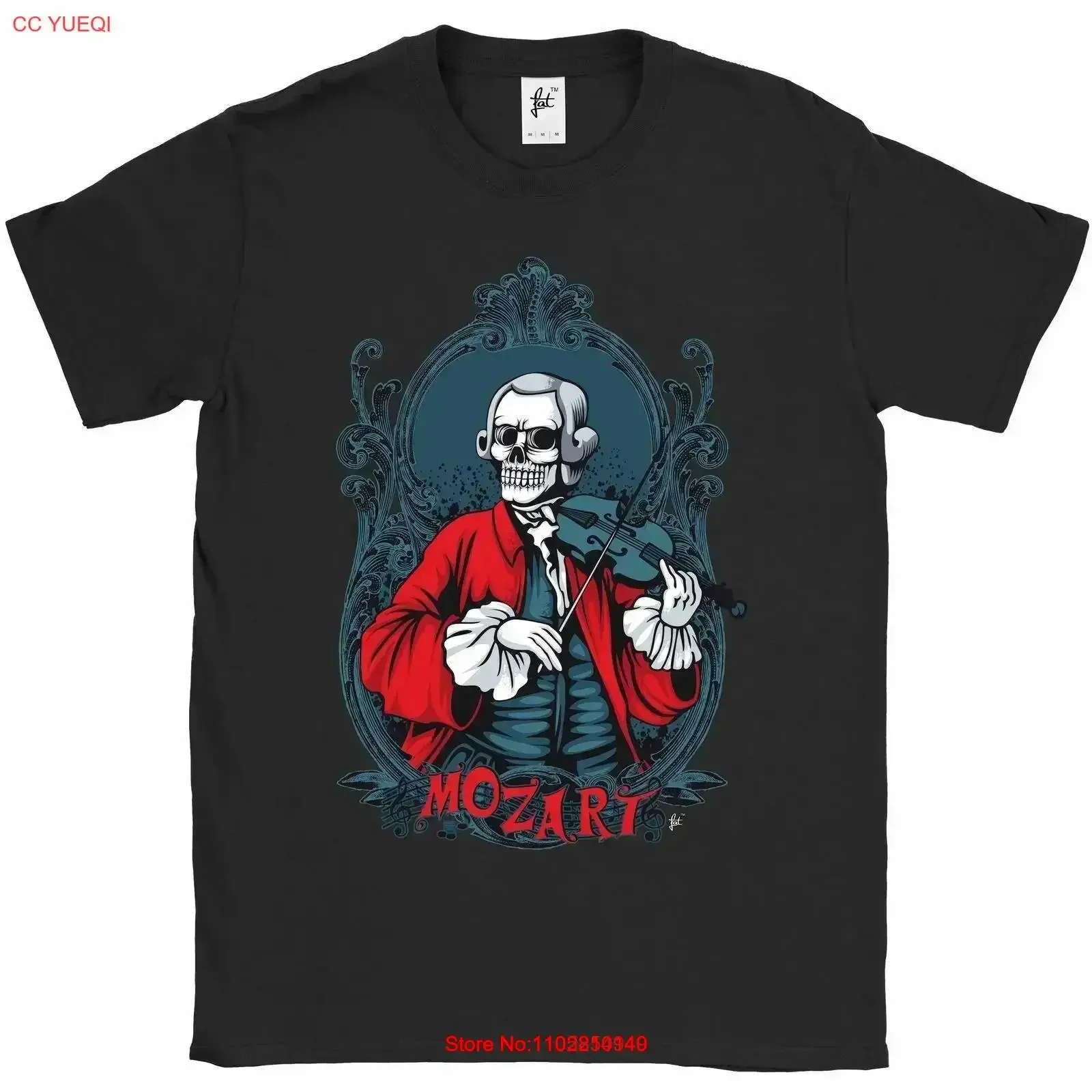 Wolfgang Amadeus Mozart Dead Music Composer Mens T Shirt vintage Washed Stretched Soft Comfortable Casual Slightly fashion