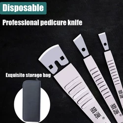 Disposable Professional Pedicure Tools Trim Ingrown Toenails Dead Skin Calluses Removal Exfoliator Feet  Foot Care Complete Kit
