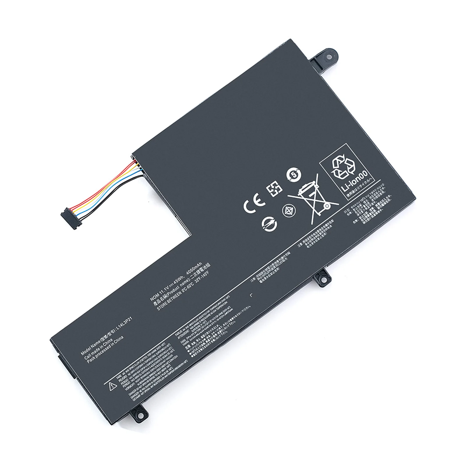 Imagem -06 - Bateria para Lenovo Flex 14l3p21 L14m3p21 L14m2p21 L14m2p21 1470 Edge 1580ideapad 72015ikb 81ag500s 310s-14 U4170