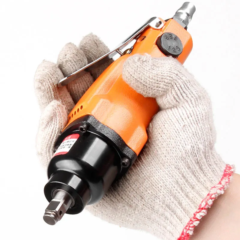 BOOXT BT-8808B Straight Handle Small Air Cannon Pneumatic Wrench Air Screwdriver 3/8-inch Durable M10 Knife  Makeup