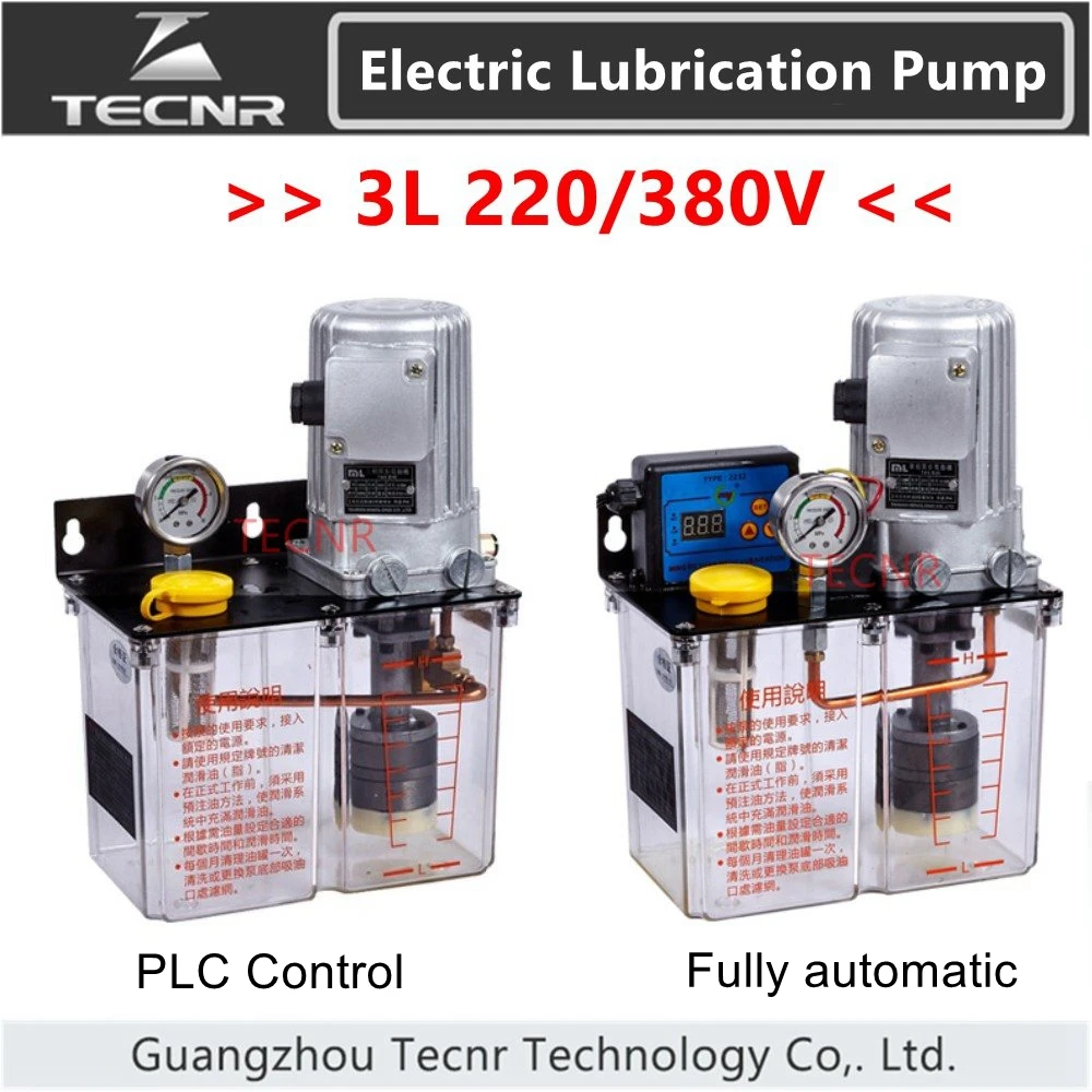 

3L Fully Automatic Lubrication pump PLC Electric oil pump 220V 380V thin oil grease injector for injection machine