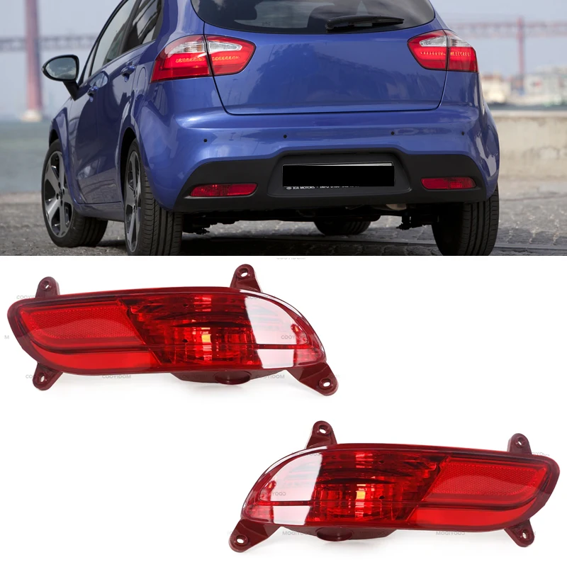 

Car Tail Light Rear Bumper Fog Light For KIA RIO Hatchback 2012-2015 Barke Light Stop lamp Indicator 92405-1W210 92406-1W210