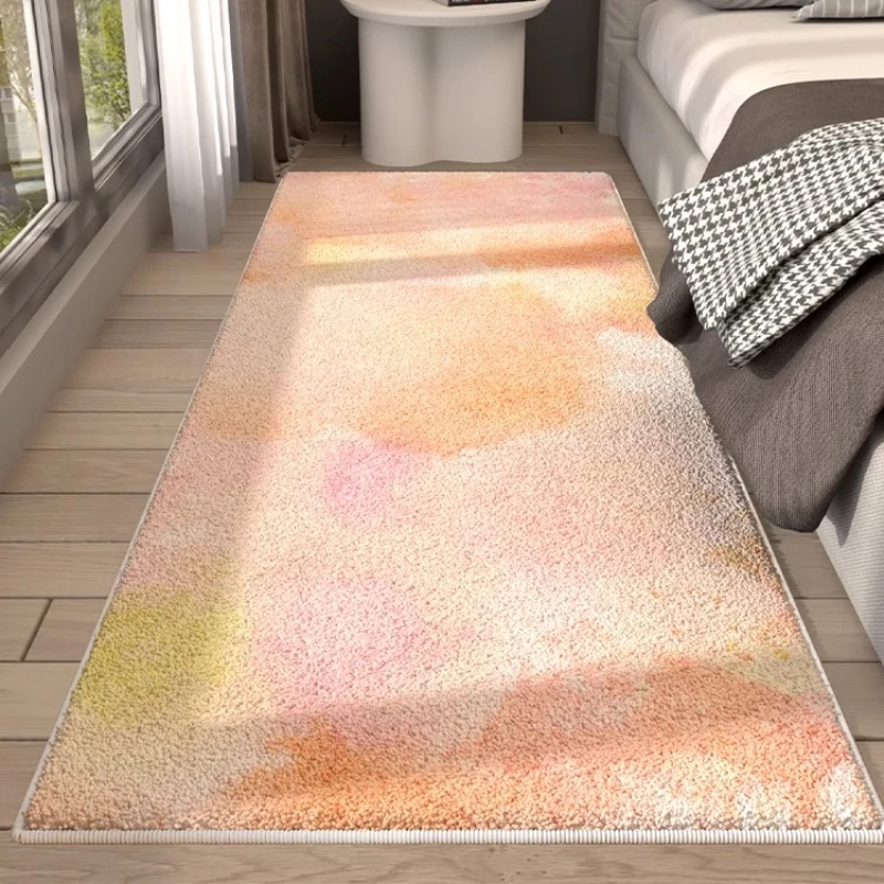 Modern Style Bedroom Decor Carpet Gradient Color Carpets for Living Room Home Thick Plush Floor Mat Home Fluffy Soft Bedside Rug