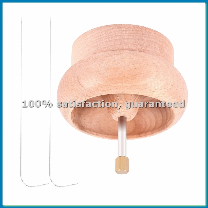 

Набор для рукоделия: Деревянный держатель для бисера и бусин, инструмент для работы с камнями, проект для мастерской, набор для нанизывания с иглой с большим ушком, подарки - A10G