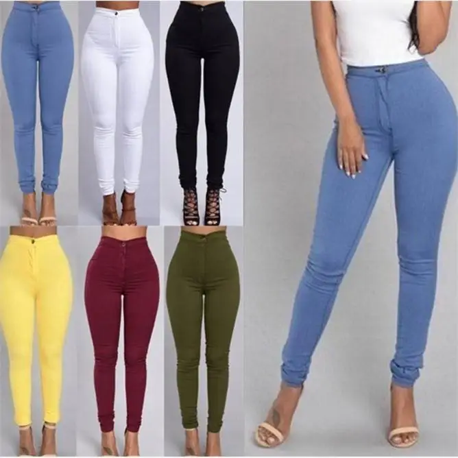 

Женские укороченные брюки-капри с высокой талией, облегающие, эластичные, модные, с пэчворком, для коррекции фигуры, популярные на eBay, женская мода