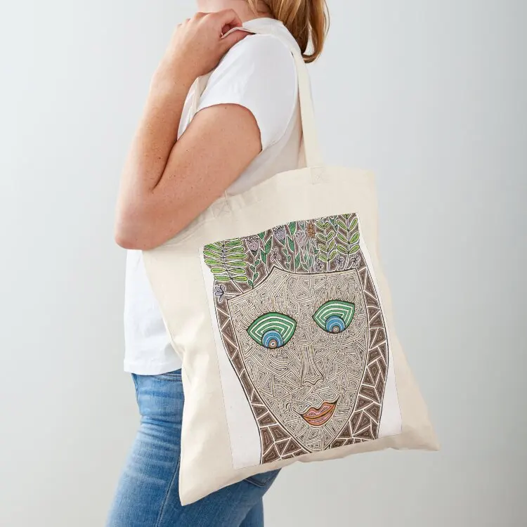 

Garden Girl Tote Bag Gift bag tote bag women Big canvas shopping