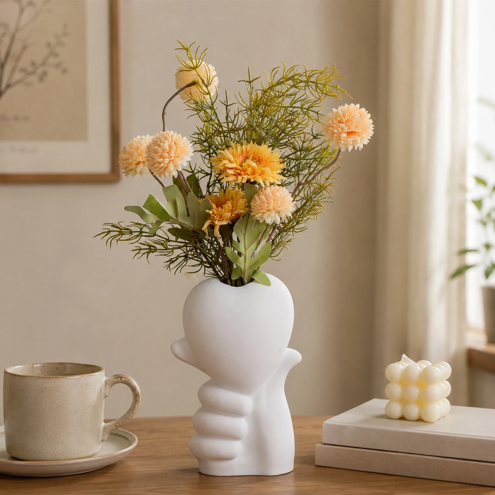 Vaso Decorativo de Resina em F - Resin Art Table Top avaliação e preço