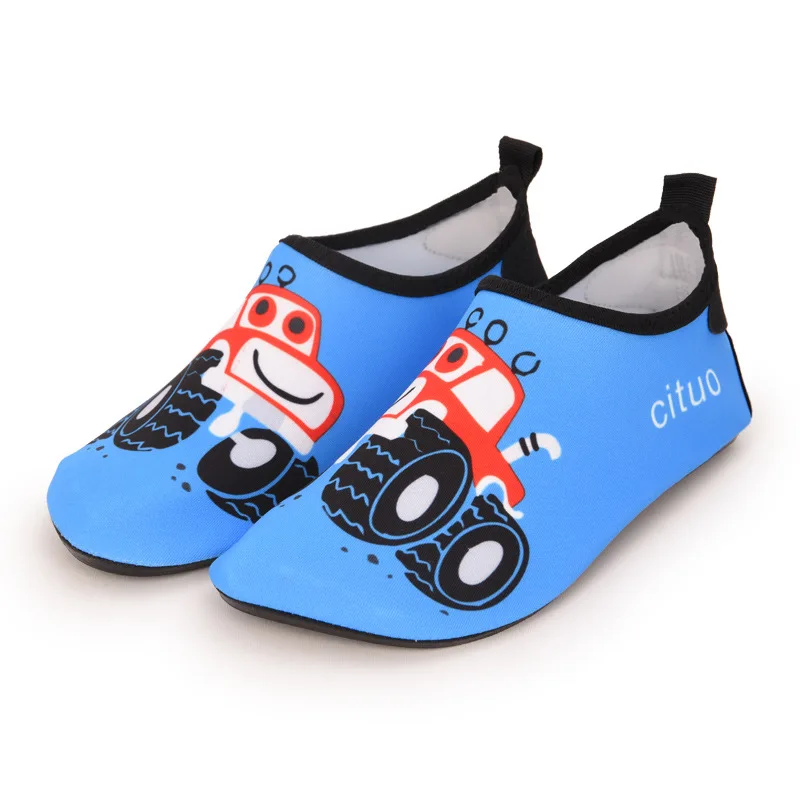 Children Beach Shoes Baby Soft Floor Indoor Slippers Snorkeling Swim Socks Boys And Girls Anti-slip Home Kids Slippers 1-10Y