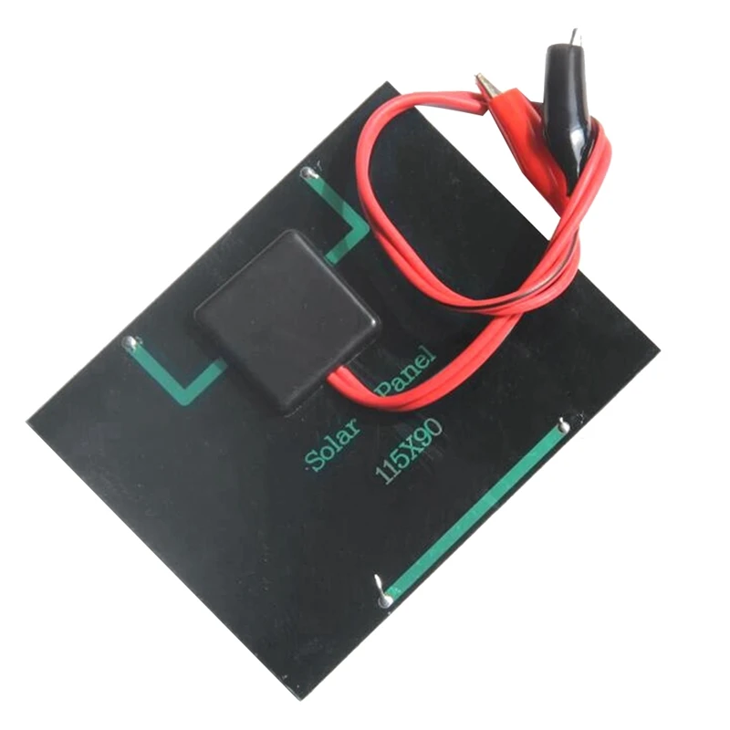 1 szt. System ładowania akumulatorów Polikrystaliczny panel słoneczny Panel słoneczny z klipsem do małych urządzeń elektrycznych