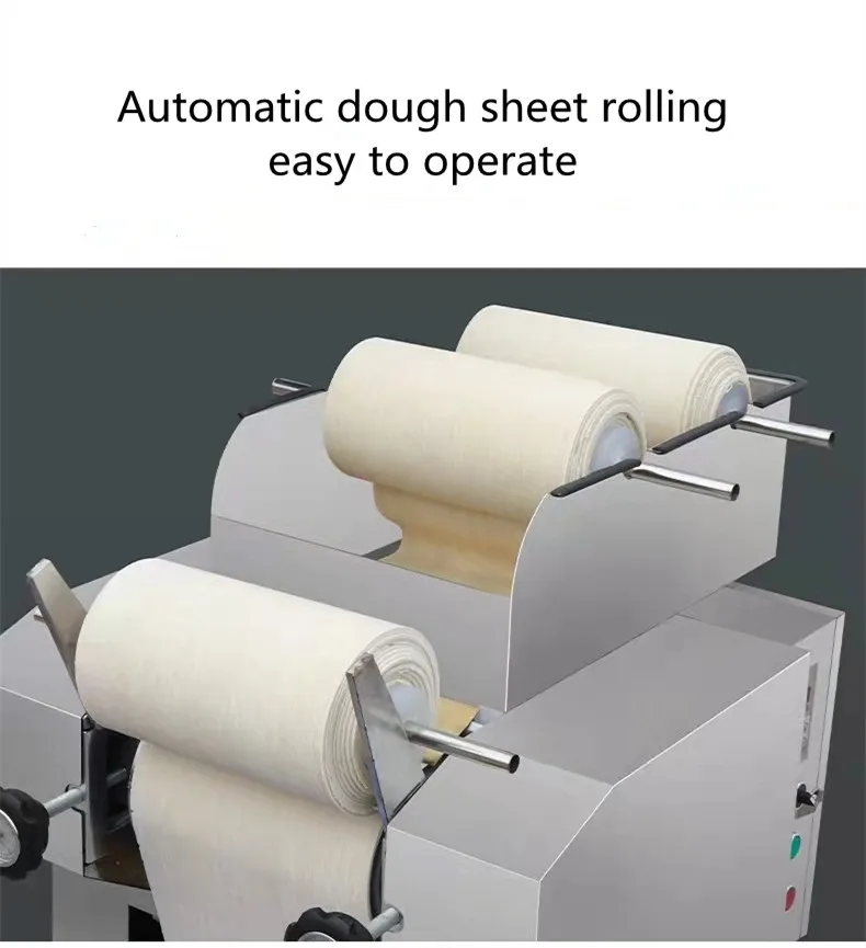 Tagliatrice di tagliatelle per ristorante Tagliatelle piatte rotonde elettriche commerciali che producono pressa/Macchina per pasta