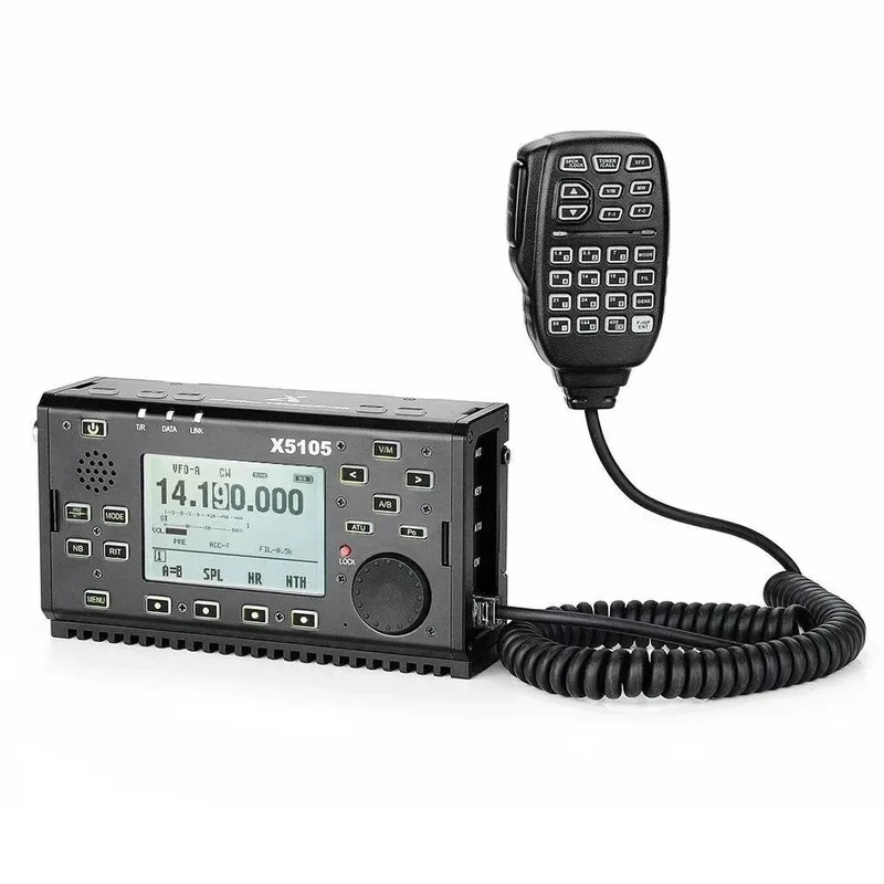 Xiegu X5105 OUTDOOR VERSION 0.5-30MHz 50-54MHz 5W 3800MAh HF TRANSCEIVER With IF Output All Bands Covering SSB CW AM FM RTTY PSK