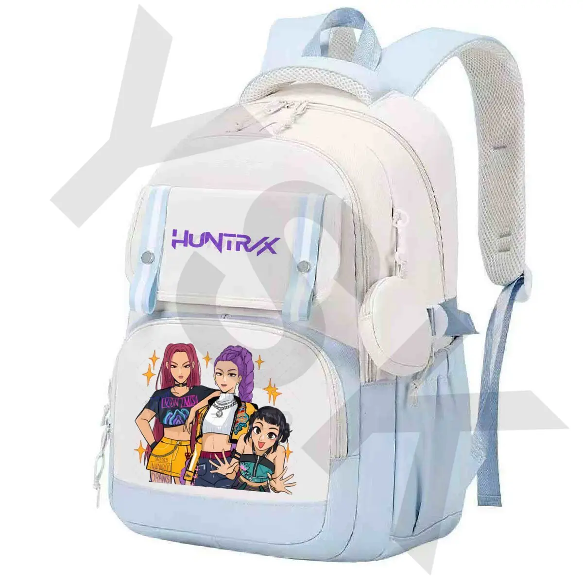 

Cartoon Kpop Demon Hunters Backpack Women Girls Large Capacity Schoolbags Children Teeneger Student Book Bags Anime Backpack