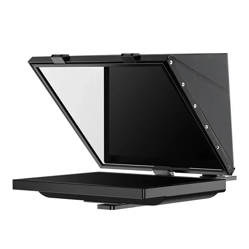 Desview T20 20-inch Foldable Large Screen Teleprompter 1080P Flip Function For DSLR Camera IPad Smartphone Interview Recording