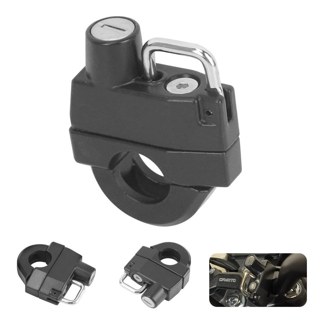 Motorcycles Helmet Lock Anti-theft Helmet Lock Handlebar Mount Motorcycle Electric Motorbike Security Lock Accessories
