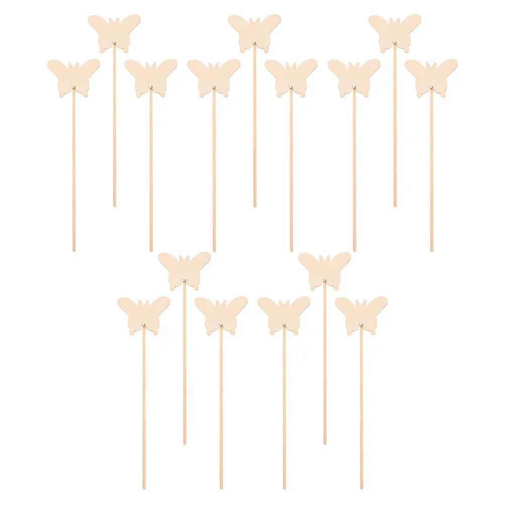 

15pcs Wand DIY Diy Wood Fairy Wands Fairy Stick Unfinished Wooden Wands Craft Kit Painting Party Teaching Tool