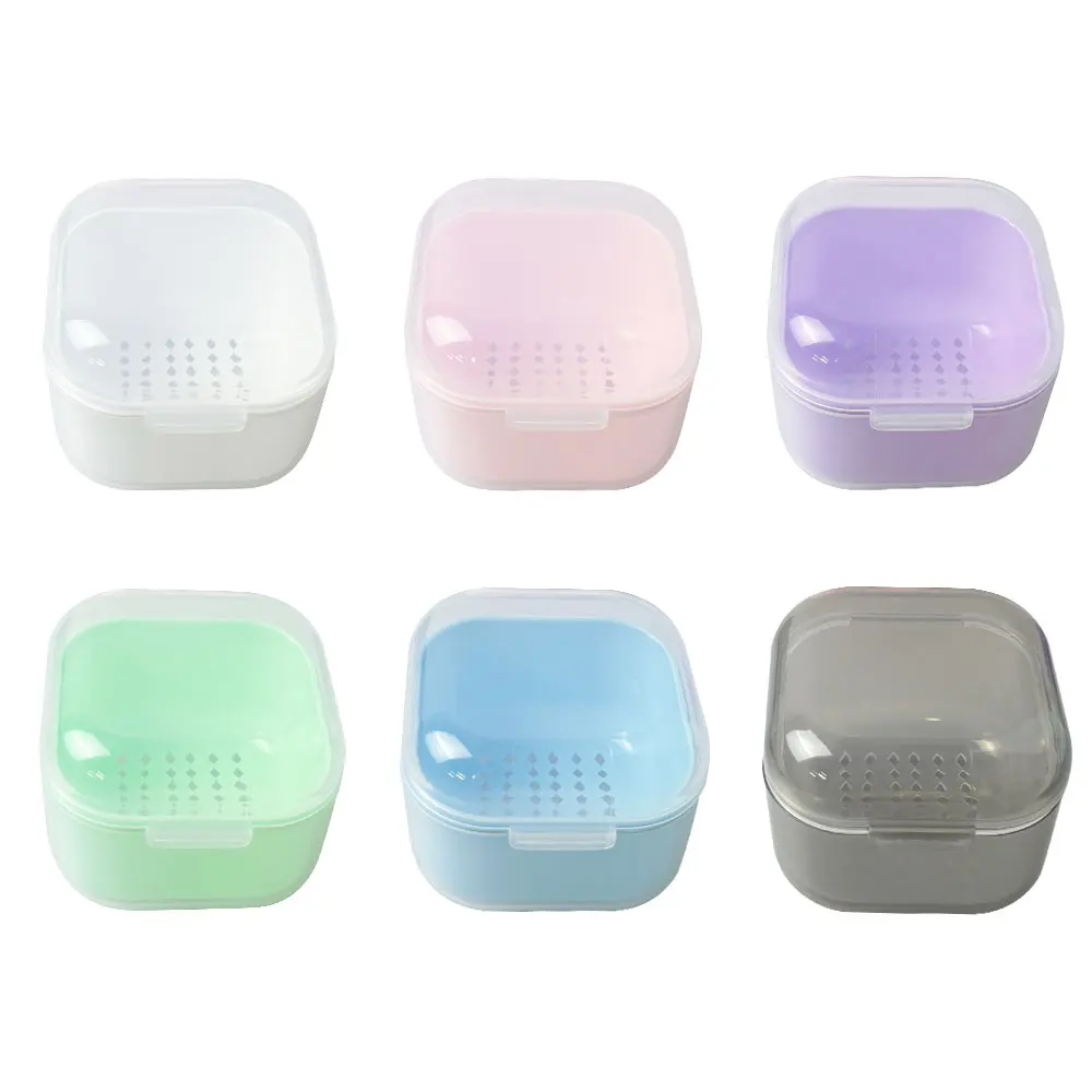 Dental Bur Disinfection Soak Box Double‑Layer Filter Cleaning Case for Dental Burs Endo Files Instrument Storage Dentistry Tool