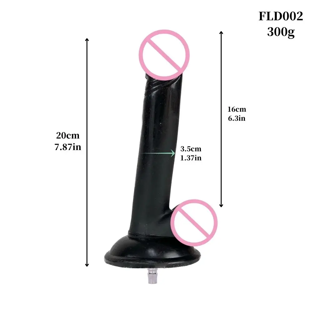 Premium Noiseless Sex Machine Attachment VAC-U-LOCK Black Dildo Suction Cup Love Machine,Adapter For Quick Female and Man