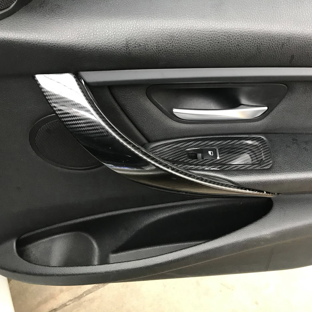 Car-Styling Carbon Fiber Car Interior Center Console Color Change Molding Sticker Decals for BMW 4 Series F32 F33 F36 2013-2019