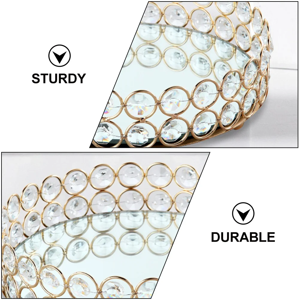 

1Pcs Metal Plate Elegant Alloy Candlestick Simple Design for Wedding Party Decor Metal Plate Simple Candlestick