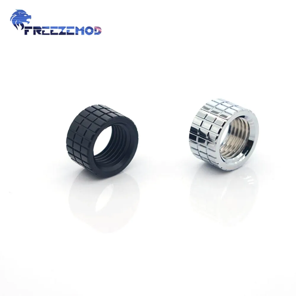 FREEZEMOD Hexagonal Fixed 10/20/30/40mm Female-Female Extender G1/4 ''Thread Adapter Double Female Fitting Water Cooler BYCZT