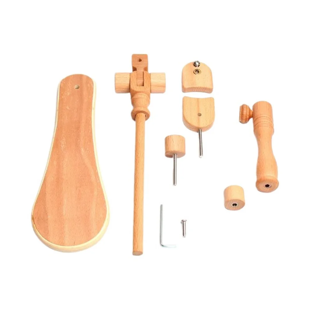 

Portable Embroidery Hoops Stand Embroidery Holder Stable Cross Stitch Rack Wood Rotatable Holder Rotary Hoop Holder Home Craft