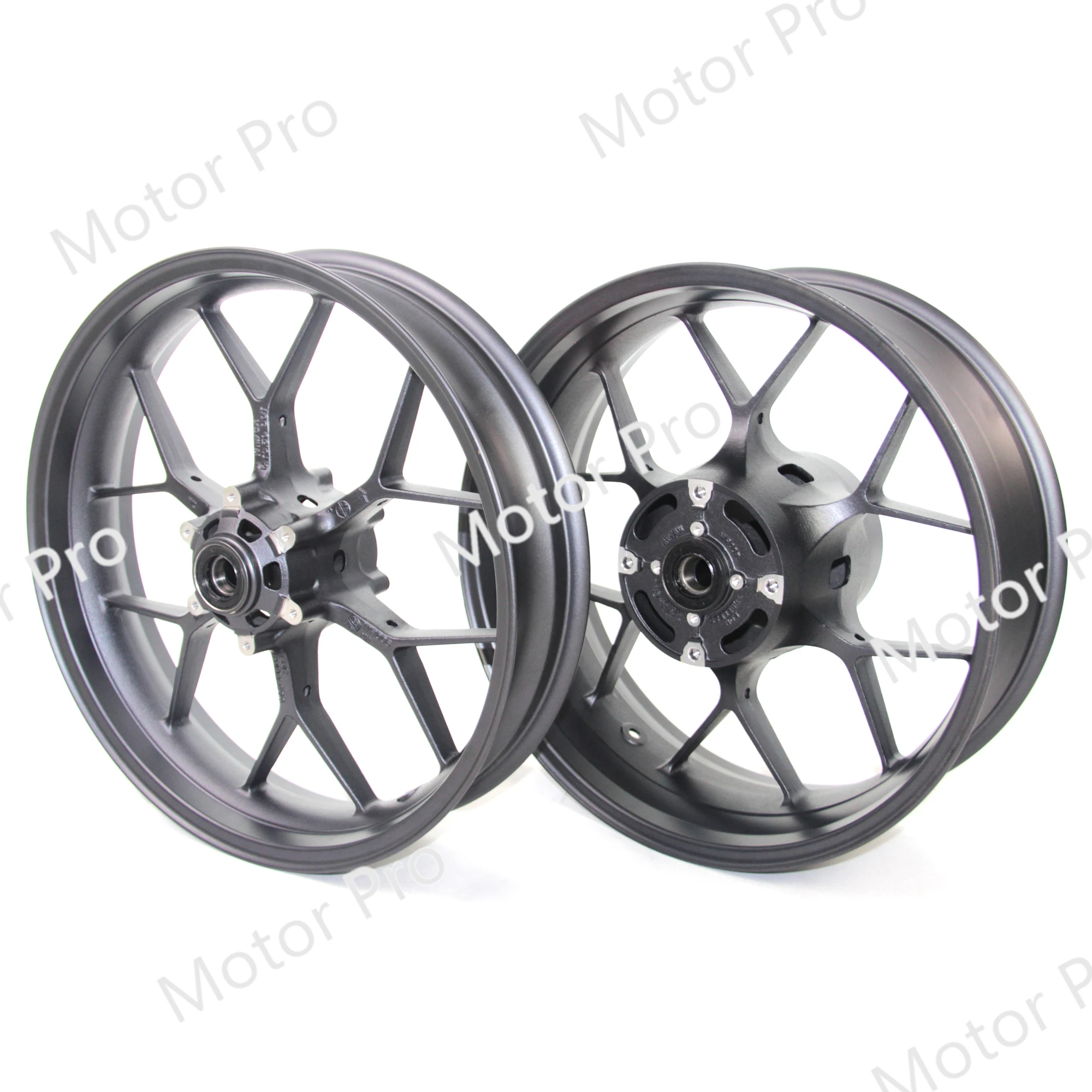 17 ''عجلة حافة لهوندا CBR1000RR SC59 2008 2009 2010 2011 2012 2013 2014 2015 2016 Fireblade CBR1000RR الجبهة الخلفية حافة الإطارات محور #1