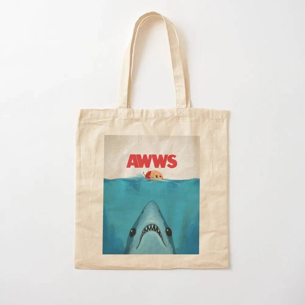 

Awws Tote Bag Shopper handbag supermarket folding bag canvas shopping bag Cloth