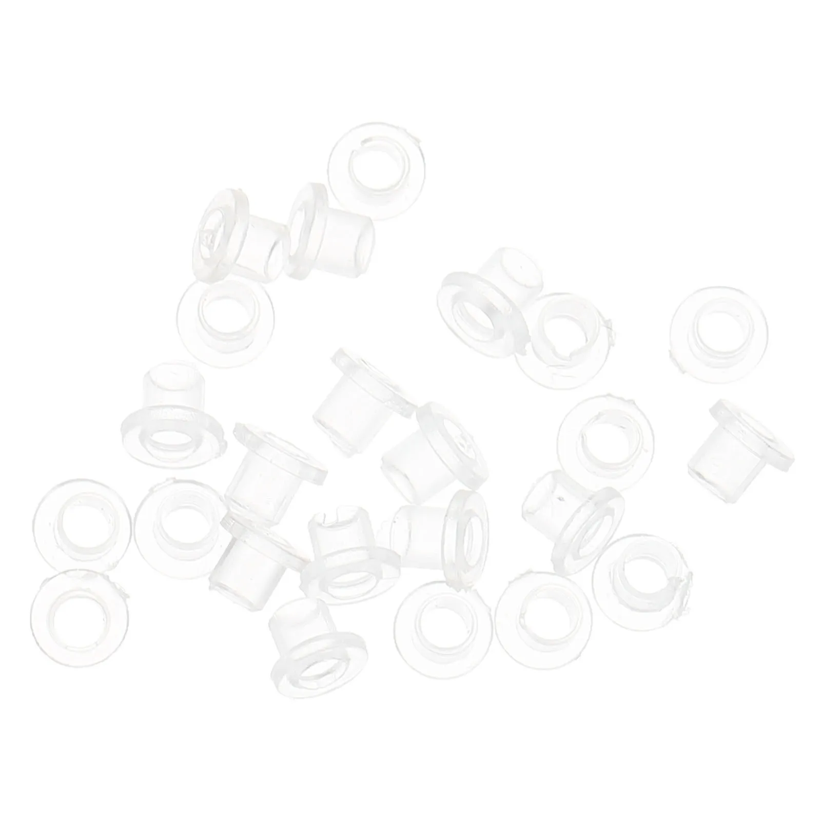 2 قطعة 2 أكياس نظارات البلاستيك محدب جوانات دائم طقم تصليح النظارات لتثبيت المسمار مكافحة فضفاضة استبدال أجزاء #2