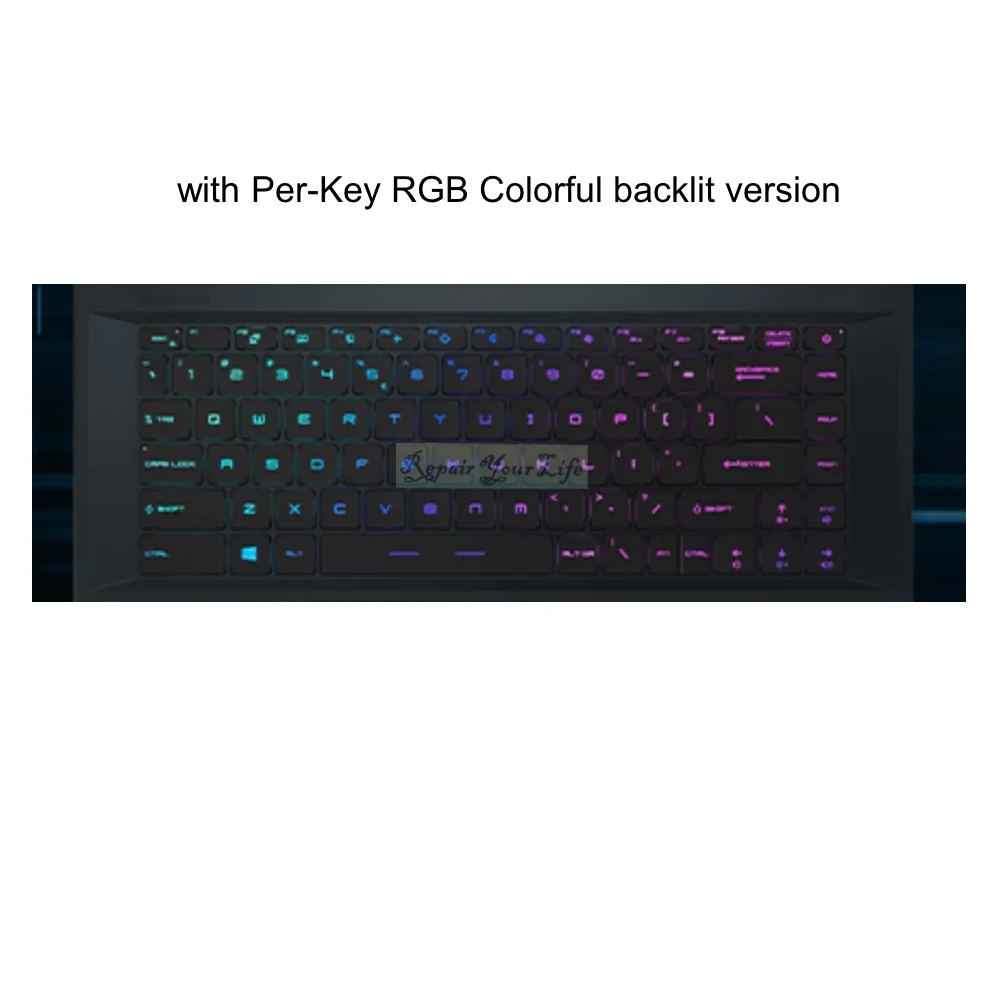 Imagem -04 - Genuine Eua Inglês Backlit Teclados para Msi Ge66 Raider Ms1541 Gs66 Stealth Ms-16v1 Teclado Portátil Retroiluminação Rgb Colorido Novo