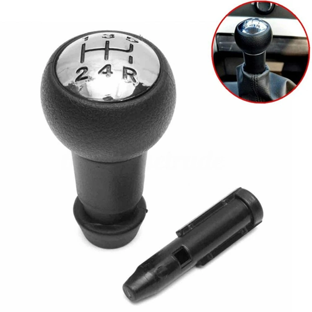 5 Speed Car Gear Shift Knob Boot Shifter Lever Fit For CITROEN C1 C3 C4 PEUGEOT 106 107 205 206 207 306 307 308 309 405 406 407