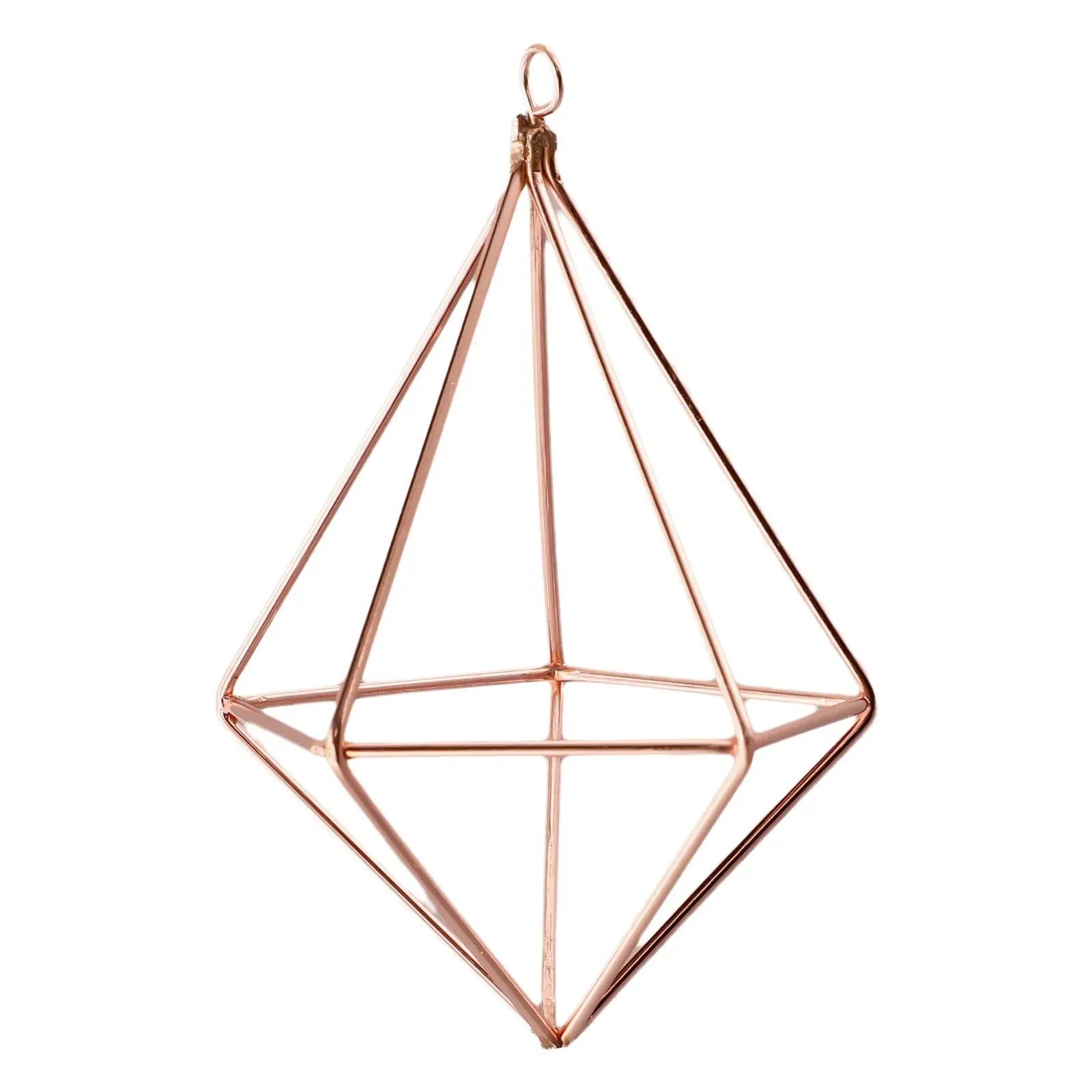 

BBBBBAirPlantFlowerDecoration Design Metal Hanging Geometric Shape Basket Home Garden Outdoor Hanger Holder Bracket