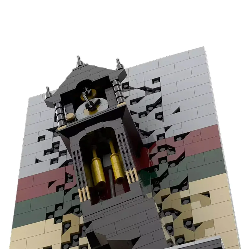 MOC Kit de construcción de vehículos de aventura vintage, modelo de coche SUV clásico de la policía Hawkins 4x4 para adultos, regalo y exhibición perfectos para bricolaje